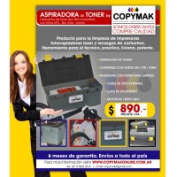 ASPIRADORA DE TONER, LA MEJOR, ENVIOS A T/PAIS