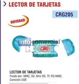 MEMORIAS GTC LECTOR DE MEMORIAS CRG205