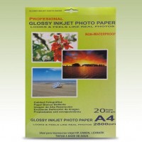 INSUMOS PAPEL FOTO X 20 HOJAS GLOSSY INKJET PHOTO 260 GRS A4