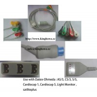 ECG cable for datex