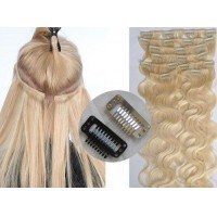 EXTENSIONES DE CABELLO NATURAL DE QUITA Y PON- extensiones con clip