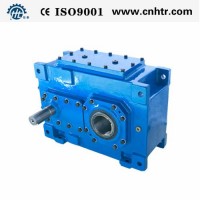 HB serie pesada carga reductor de velocidad, engranaje cnico helicoidal motor