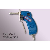 Pistola desempolvadora con gatillo, pico corto