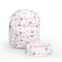 Mochila y cartuchera escolar 