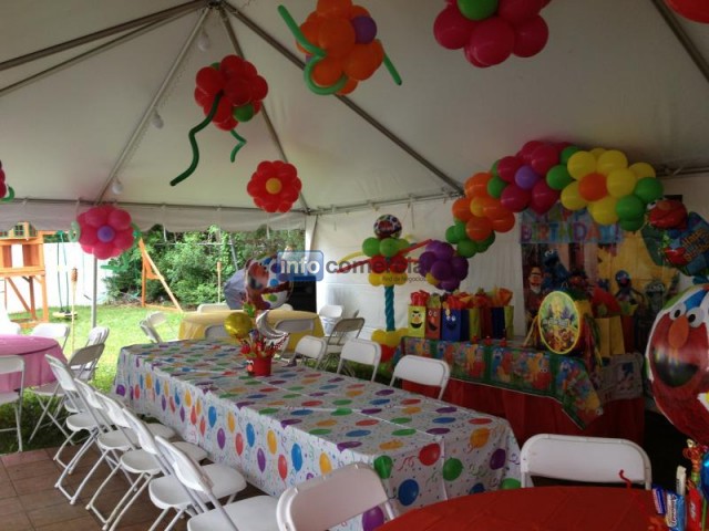 Decoracion con globo