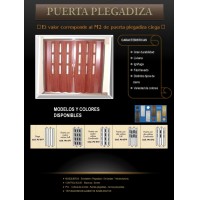 Puertas plegadizas en PVC