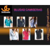 Blusas tipo camisera