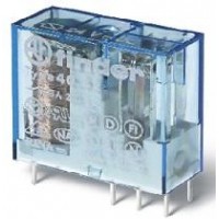 FINDER 405290240000 PCB Relays, 2CO, 24Vdc, 8Amp, 