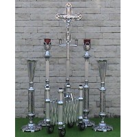 Equipo de Velacin Modelo Americano con Torcheros Elctricos.