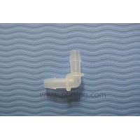 L branch plastic fitting,plastic connector,plastic joint for tube