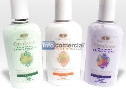 Emulsin para manos y cuerpos por mayor