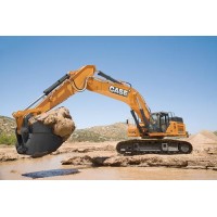 CASE cuchara excavadora, dientes de cuchara, partes del tren de rodaje