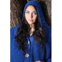 poncho gorro / 3 botones