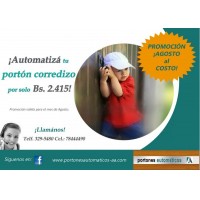 Automatiza tu portn corredizo YA!!!