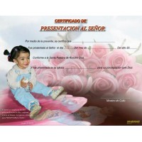 Nuevo Certificado de Presentacin para Nios (a)