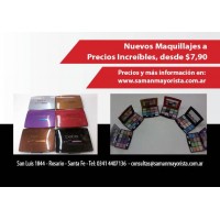 Maquillajes en Saman Mayorista