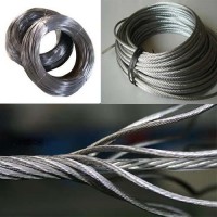 Cuerda galvanizada de Wrie del acero inoxidable de /Ungalvanized/