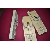 TRAMPAS RATAS BASE MADERA