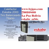 calefactor gas eskabe eskabe