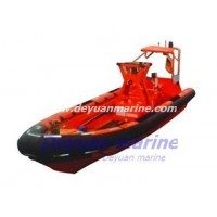 Inflatable fender fast rescue boat
