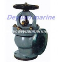 Marine Cast Steel Flanged Angle Stop Valves