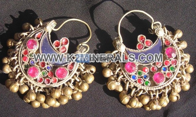 KUCHI TNICOS TRIBALES COLLAR PULSERA CORREA TRAPEZOIDAL-ARETE