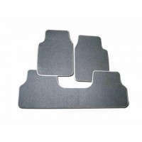 JUEGO TAPETES GRIS 3PCS EN FELPA