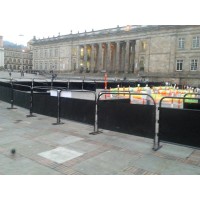 Vallas para cerramiento de eventos masivos