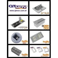 QT MOV - CAJAS (GROMMETS) P/ MUEBLES, PARED Y PISO