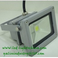 Proyector LED exterior, 10W de alta potencia de iluminacin a prueba de agua, luz de inundacin al aire libre