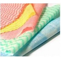 Spunlace Tela no Tejida, 100% polister, 100% viscosa, Laminado PA / PU