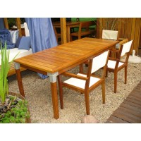 Mesa de exterior de madera ALE