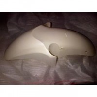 Guardabarro Delantero Zanella Rx 200 Blanco- Dos Ruedas