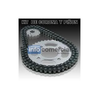 Transmision Corona Pion Y Cadena Zanella Rx 150 Japon