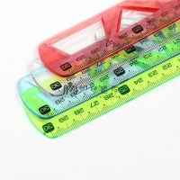 30CM Regla recta super blanda para estudiantes