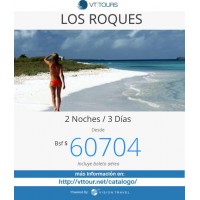 Paquete Turistico Los Roques Venezuela