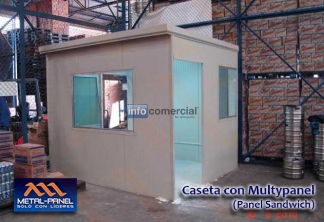 FABRICACION DE CASETAS DE PANEL SANDWICH (Multypanel-Ternium) AGUASCALIENTES