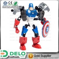 2015 el ms vendido juguetes de transformacin robot figura variados modelos para nios