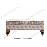 Guangdong classical luxury bed end stool