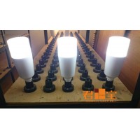 GB-HJ64 cohetes LED bombillas de aluminio + PC, E40 titular