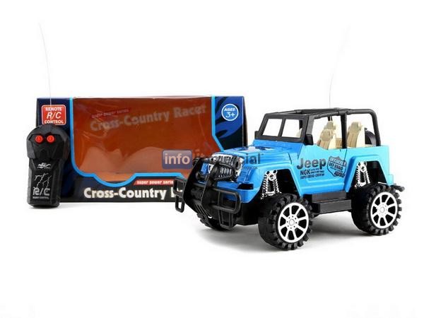 1:20 4-Canal Recargable(4.8V) Remoto Controlado Jeep con 2 Colores