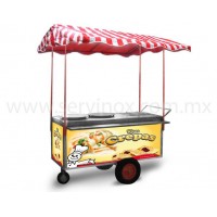 Carrito Para Crepas Doble Termico