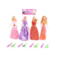 11 Pulgada Cuerpo Slido Mueca de Moda con 4 Estilos Surtido