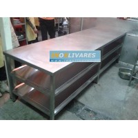 Muebles y accesorios industriales Acero Inoxidable