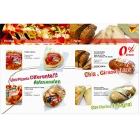Pan multicereal y Pizzetas clsicas y de salvado