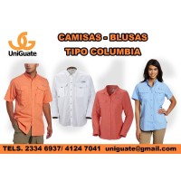 Camisas y Blusas tipo Columbia