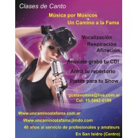 Clases de canto