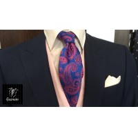 Corbatas bajo pedido paisley 2017 -Trajes Guzmn