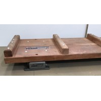Pesar - Balanza De Barra Con Piso De Madera