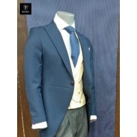 Chaqu azul diplomtico-Trajes Guzmn